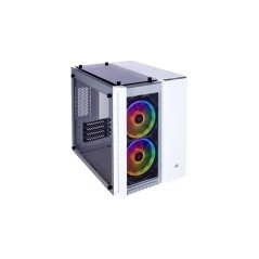 CORSAIR Crystal Series 280X RGB Tower - Sleek Micro ATX Case in White | Ultimate Cooling & Style!